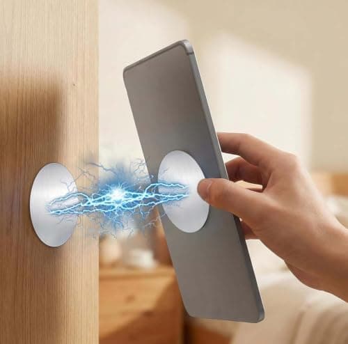 ANRACHEL Phone Metal Plates for Magnetic Car Mount, 20 Pack (Silver) — view 4