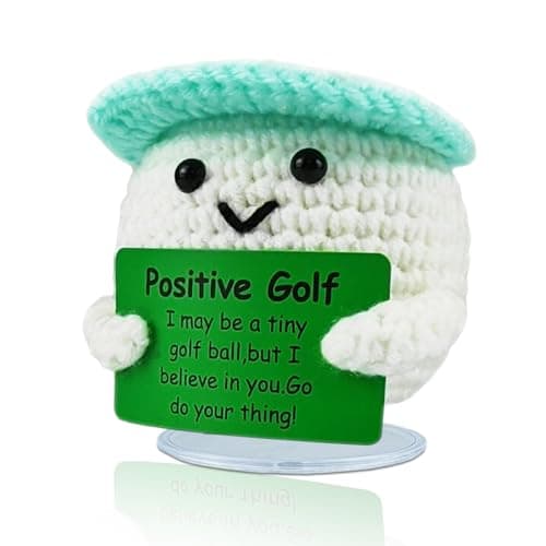 SZMDLX Positive Crochet Golf Ball Pocket Hug Sports Figurine Doll