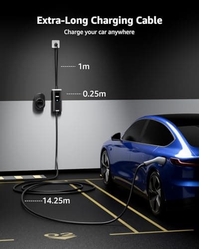 bokman EV Charger Type 2 to 3 Pin Plug 2.3kW 15M — view 3
