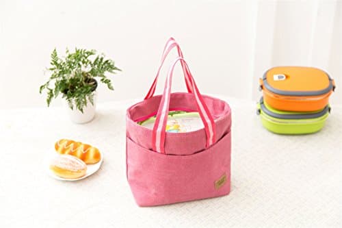Vinsani Insulated Thermal Lunch Bag Portable Reusable Cooler Bag Unisex — view 3