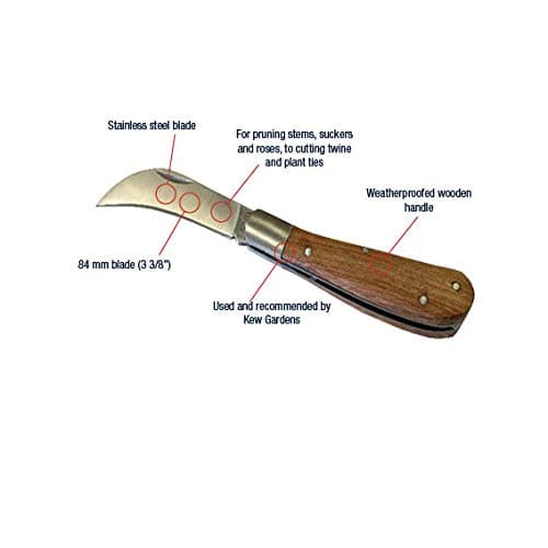 Spear & Jackson 7946KEW Kew Gardens Collection Folding Garden Knife (Pack of 5) — view 2
