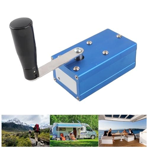 Chrees Hand Crank Generator with Aluminum Alloy Structure — view 5