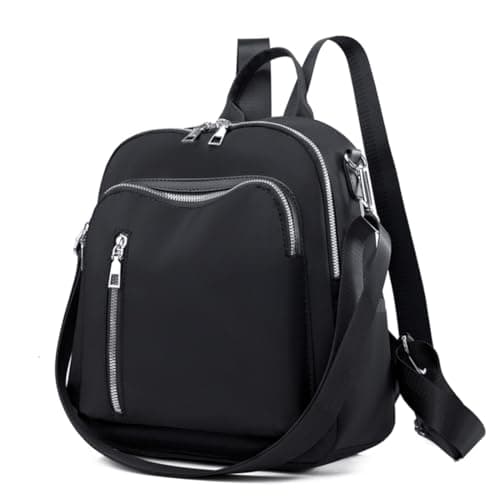 A xeumei Backpack Womens Small Casual Rucksack Anti Theft Travel Daypack Lightweight School Bag Ladies Fashion Multi Pockets Shoulder Bag — view 2