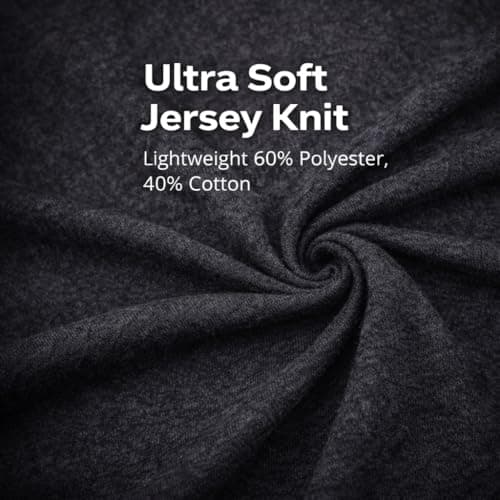 G FORCE Jersey Knit Packable Travel Blanket Black 50x47 Inch — view 5
