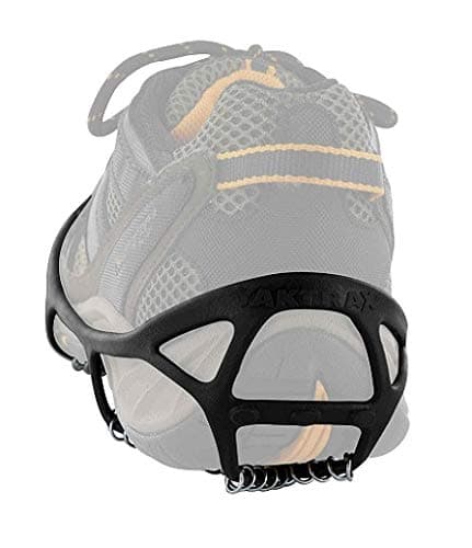 YakTrax Men's Walk & Grips for Walking Shoes, Elastic Rubber Strap 1 2mm Steel Coils Provides Traction In Ice Snow, Black, Large UK — view 6