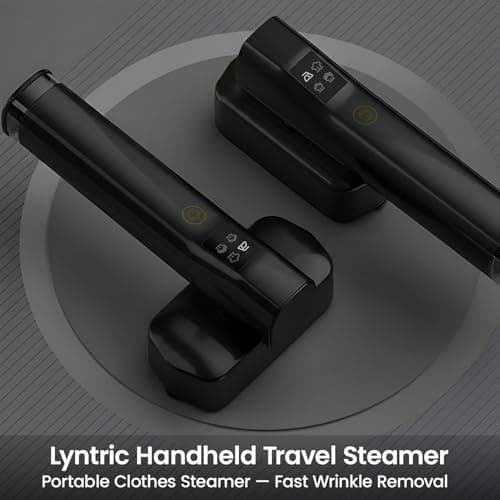 Lyntric Handheld Travel Steamer, 2.1 m Cord, 100 ml Tank — view 5