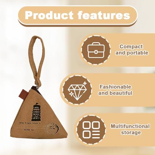 UMCHU 4 Pcs Mini Change Wallet Coin Pocket, for Home, the Office and Travel — view 3