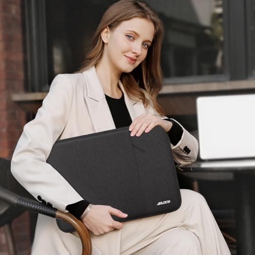 MOSISO 13 inch Laptop Case Compatible with MacBook Neo/Air, Black — view 5
