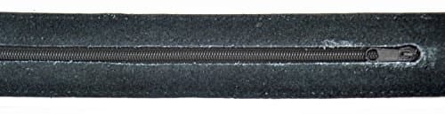 Lambland Mens 1.5" 40mm Leather Belt with Hidden Valuable Pocket in Black Size Medium — view 4