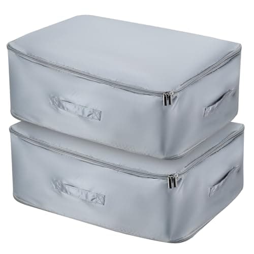 2 Pcs Large Compression Packing Cubes, Bedding Storage Bags