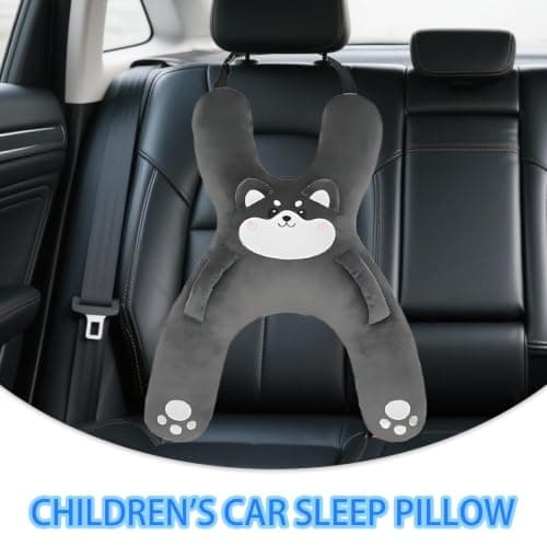 MFYOUPK Kids Car Seat Pillow, Breathable Car Sleeping Head Neck Support — view 6