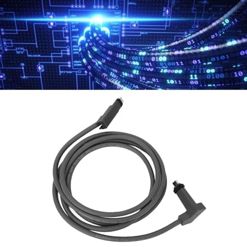 Cocoarm Rectangular Satellite Replacement Cable, Rubber Copper Satellite Replacement Cable 6FT 2m, Stable Connection Easy Install Router Compatible for Home Travel Setup — view 5