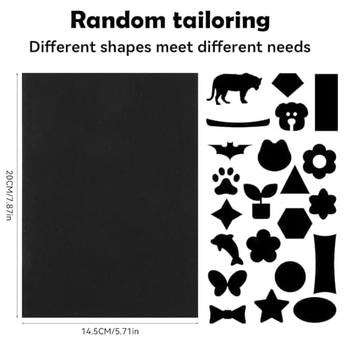 Giantree 2 Sheets Nylon Self-Adhesive Fabric Patches, Down Jackets Repair Set Waterproof Repair Tape Made of Nylon Repair Patch for Tents Down Jacket Sleeping Bag Bag Camping 20 cm × 15 cm — view 5
