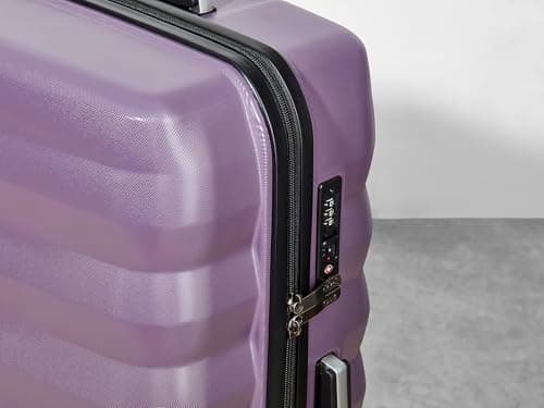 Rock Berlin Medium 59L Hard Shell Suitcase - Purple — view 4