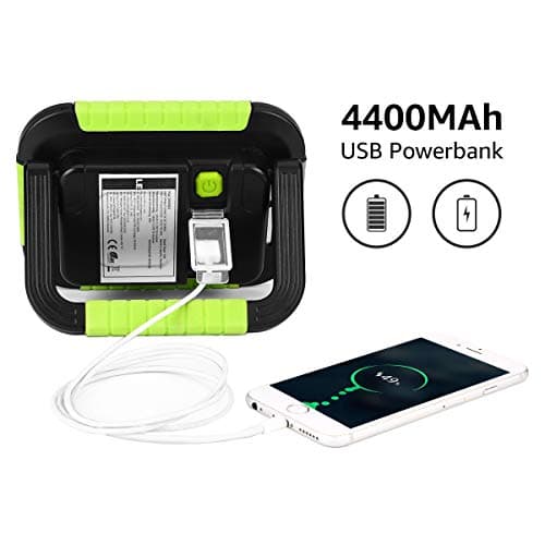 LE Camping Light Rechargeable, 1000 Lumen Portable Work Light Rechargeable — view 3