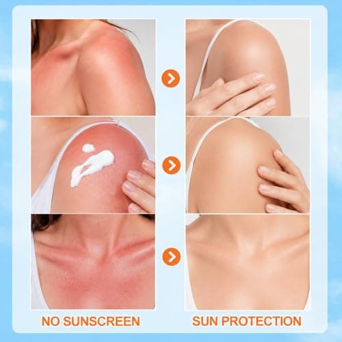 15 Pcs Sunscreen SPF 50+, Travel Size Sunscreen Without White Cast, Mini Sun Cream for Face & Body, Waterproof & Non-Greasy Sun Protection, Lightweight UV Protection for Daily Holiday Travel, 2g/pack — view 5