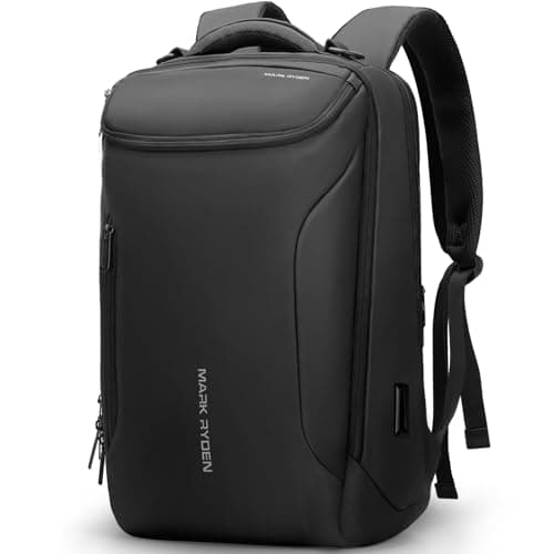 MARK RYDEN mens backpack Large Capacity waterproof laptop backpack business men with USB Charging Port for Official Travel Hiking Pack Fits Under 17.3 Inch Laptop