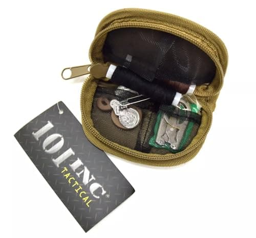 Military Cadet Sewing Kit in MTP Camouflage Pouch | Compact Field Repair Kit with Thread, Needles & Scissors | Army Style Tactical Sewing Set for Camping, Hiking, Cadets & Outdoor Gear Repairs — view 4