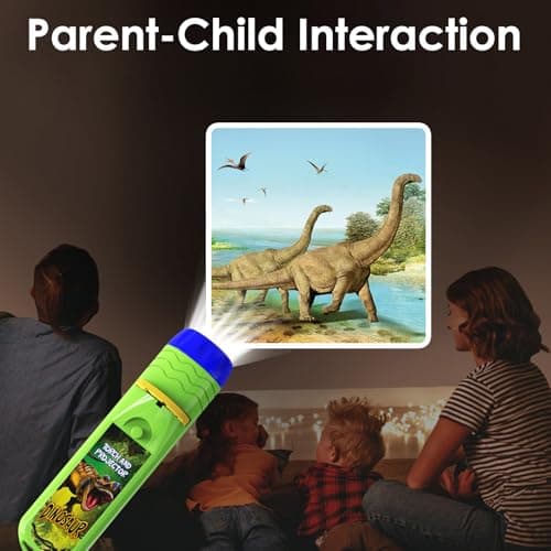 Pup Go Dinosaur Torch and Projector for Kid, Dinosaur Toys for Boys Age 3-7 — view 3