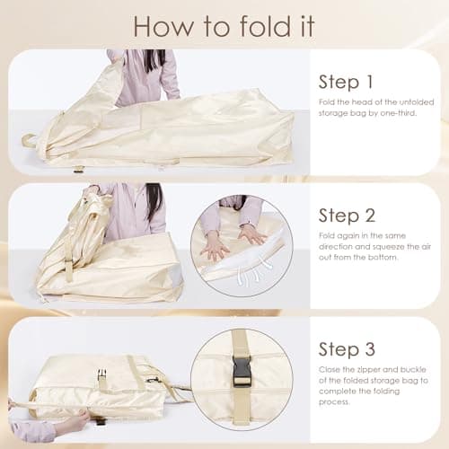 KEEGH Wedding Dress Garment Bag, 72 Inch Long Dress Carrier Travel Bag — view 4