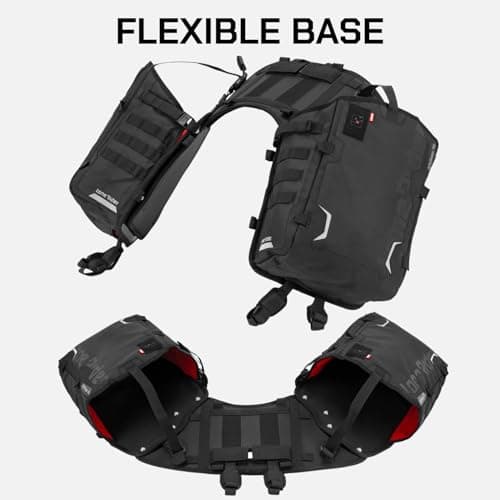 Lone Rider Rackless Motorcycle Saddlebag Panniers 70L Waterproof BMW GS Fit — view 4