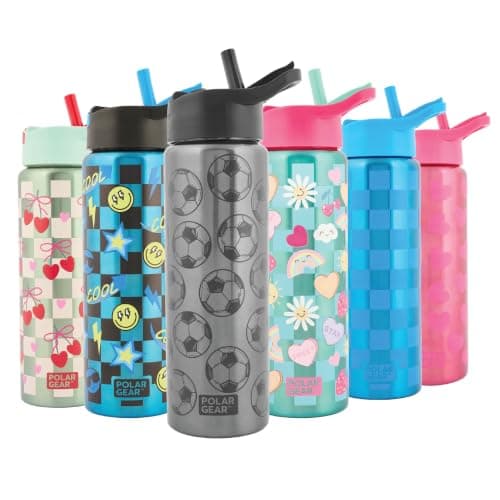Polar Gear Hydra Lite 750ml Stainless Steel Water Bottle + Push Button Cap — view 2