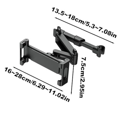 Travel Tablet Holder for Car Stable Phone Holder Tablet Car Mount — view 6