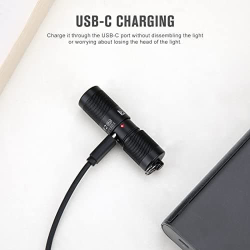OLIGHT i1R 2 Pro EDC Keychain Torch LED Flashlight, Black — view 4