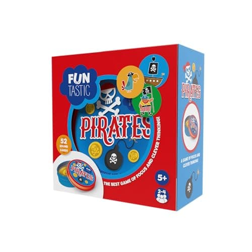 IMAGILAND FunTastic Pirates, Fun Card Game, Pirate Treasure Game, Kids 5+