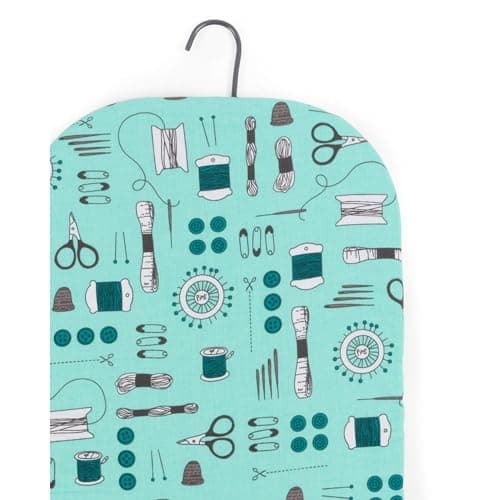 Beldray LA023735SEW Small Tabletop Ironing Board - 73 x31cm, Sewing Accessory Print, 100% Cotton Cover For Smooth Pressing, Foldable Legs, Lightweight For Travel, Easy Storage In Small Spaces — view 3