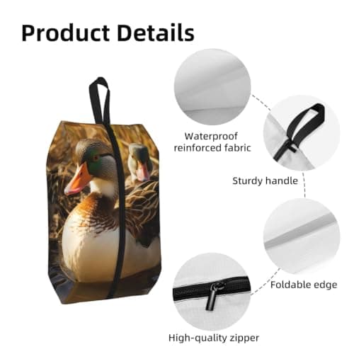 Shoe Bags For Travel Large Waterproof Travel Shoe Bag With Handle, 1 PC — view 4