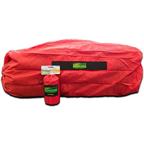 LOWLAND OUTDOOR® Carrying Bag for Backpacks, Red, 97 x 47 x 25 cm — view 3