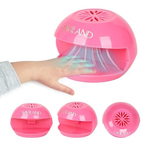 SAVILAND Portable Air Nail Dryer: Safe Nail Fan Dryer for Regular Polish