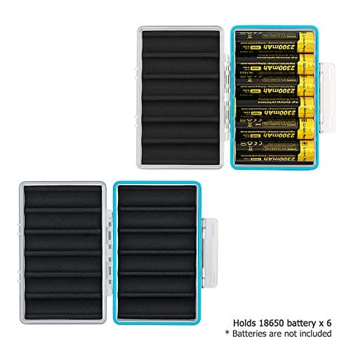 JJC 18650 Battery Organizer Hard Case Portable Carrying Organiser — view 3