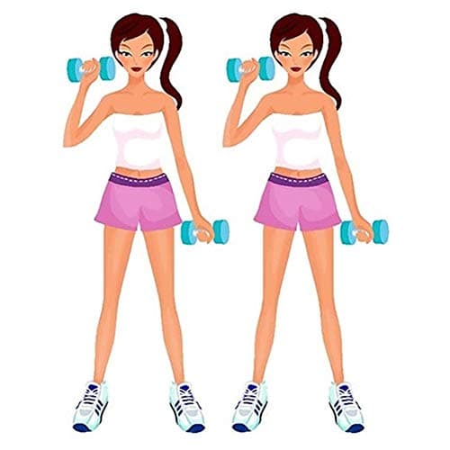 2Pcs Water Filled Dumbbells, Adjustable Water Fillable Weights for Travel Water Dumbbells for Men and Women, Eco-Friendly Water Weights Set for Home Gym Workout Bodybuilding Weight Lifting — view 4