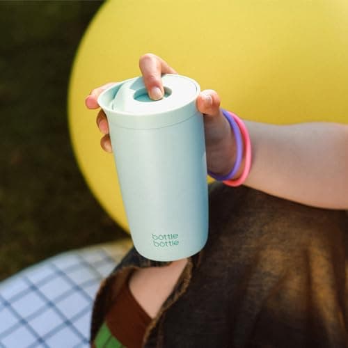 BOTTLE BOTTLE Travel Mug (Green, 350, Milliliters) — view 6