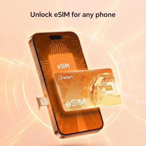 eSIM Card with USB-C Reader Bundle,Unlimited Rewrites & Network Switching, 180+ Countries Global Travel, Compatible with Unlocked iOS/Android/Router/Windows/macOS,1.4M Storage — view 3
