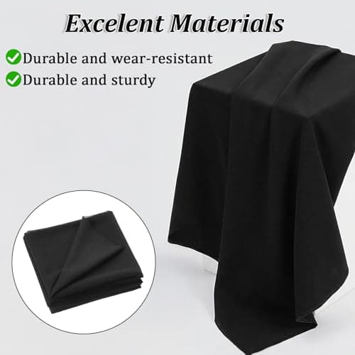 ADLABLD Speaker Fabric Black Speaker Grill Cloth, 67"x20" Speakers Grill Cloth Fabric 3D Mesh Acoustic Box Cover, Tulle Subwoofer Stereo Fabric' Replacement for Home and Automotive — view 3