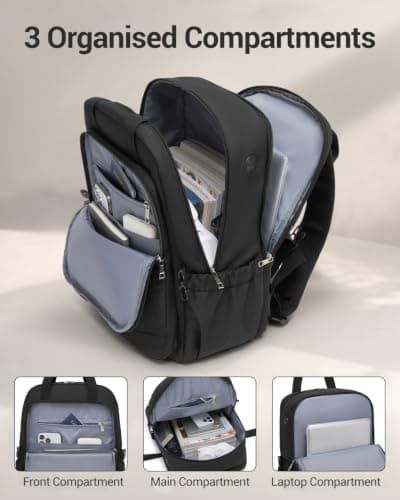Kono Laptop Backpack Womens School Bags for Girls Lightweight Rucksack — view 2