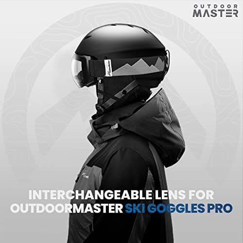 OutdoorMaster PRO Ski Goggle Replacement Lens, VLT Options for All Weather — view 6
