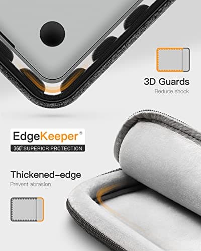 Inateck 360° Protection Laptop Bag Compatible with 15 inch Laptops — view 3