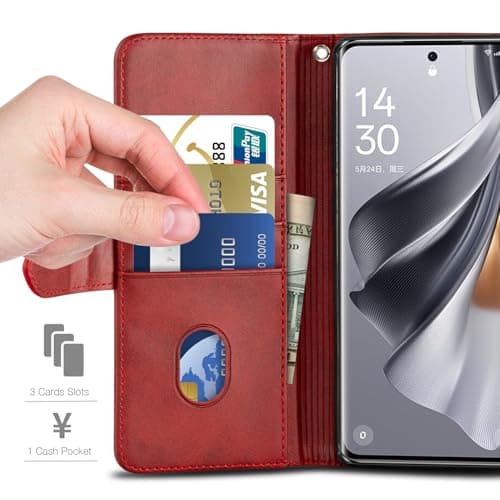 Shantime Two-Tone Leather Case for Xplore 2 Projector 5G - Red — view 2