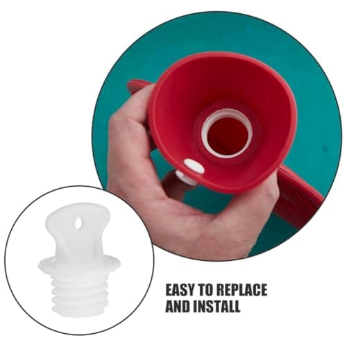 4pcs Hot Water Bag Rubber Stopper Lid Replacement for Home Travel Use — view 3