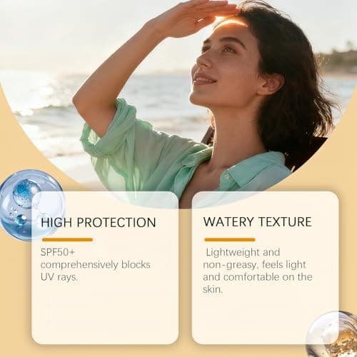 15 Pack Mini Sunscreen SPF 50+ Sun Cream,Sunscreen Factor 50,Lightweight & Non-Greasy UV Protection for Sensitive Skin & All Skin Types,UV Protection for Vacations,Business Trips,Travel Size — view 6