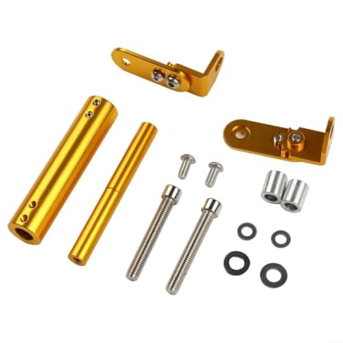 Red Aluminum Alloy Mount Bar for Honda Motorcycle(gold) — view 5