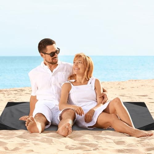 Ainiv Picnic Blanket, Mini Pocket Beach Mat 110 x 140 cm (2-3 People) — view 2