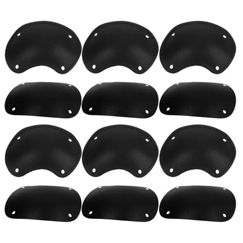 Gatuida Luggage Corner Protectors Plastic 12Pcs Without Edging for Suitcase Hardware Repair and Packing Box Corner Guards
