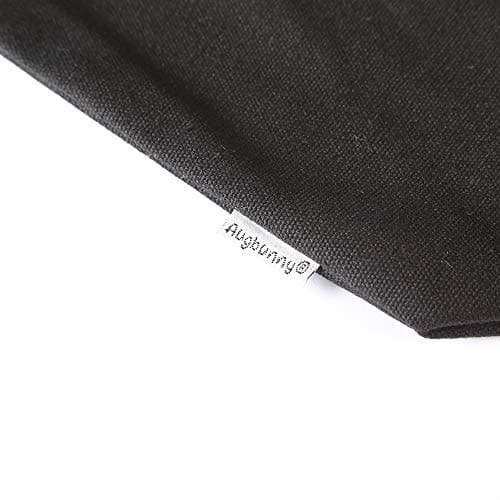 Augbunny Durable 100% Cotton 12oz Canvas Heavy Duty Extra Large Grocery Bag Beach Tote Shopping Bag Multi Purpose Tote. — view 5
