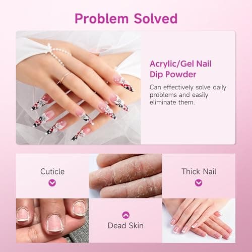 Electric Nail Drill Professional, Portable Nail File for Acrylic Gel Nails, Cordless Rechargeable Ultra Power Nail Drill Kit 40000RPM, HMC320 Salon-Grade Efile Nail Machine (White) — view 3