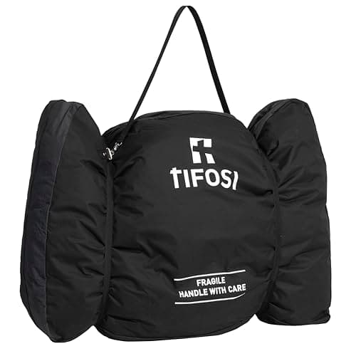 TIFOSI Lightweight Bike Travel Bag 130 x 100cm – Water Resistant Cycling Transport Bag with Wheel Pockets & Shoulder Strap — view 2